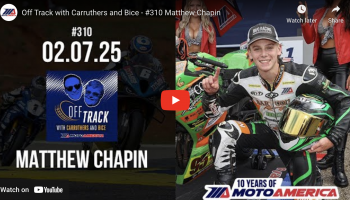 Off Track With Carruthers And Bice Podcast: Junior Cup Champion Matthew Chapin